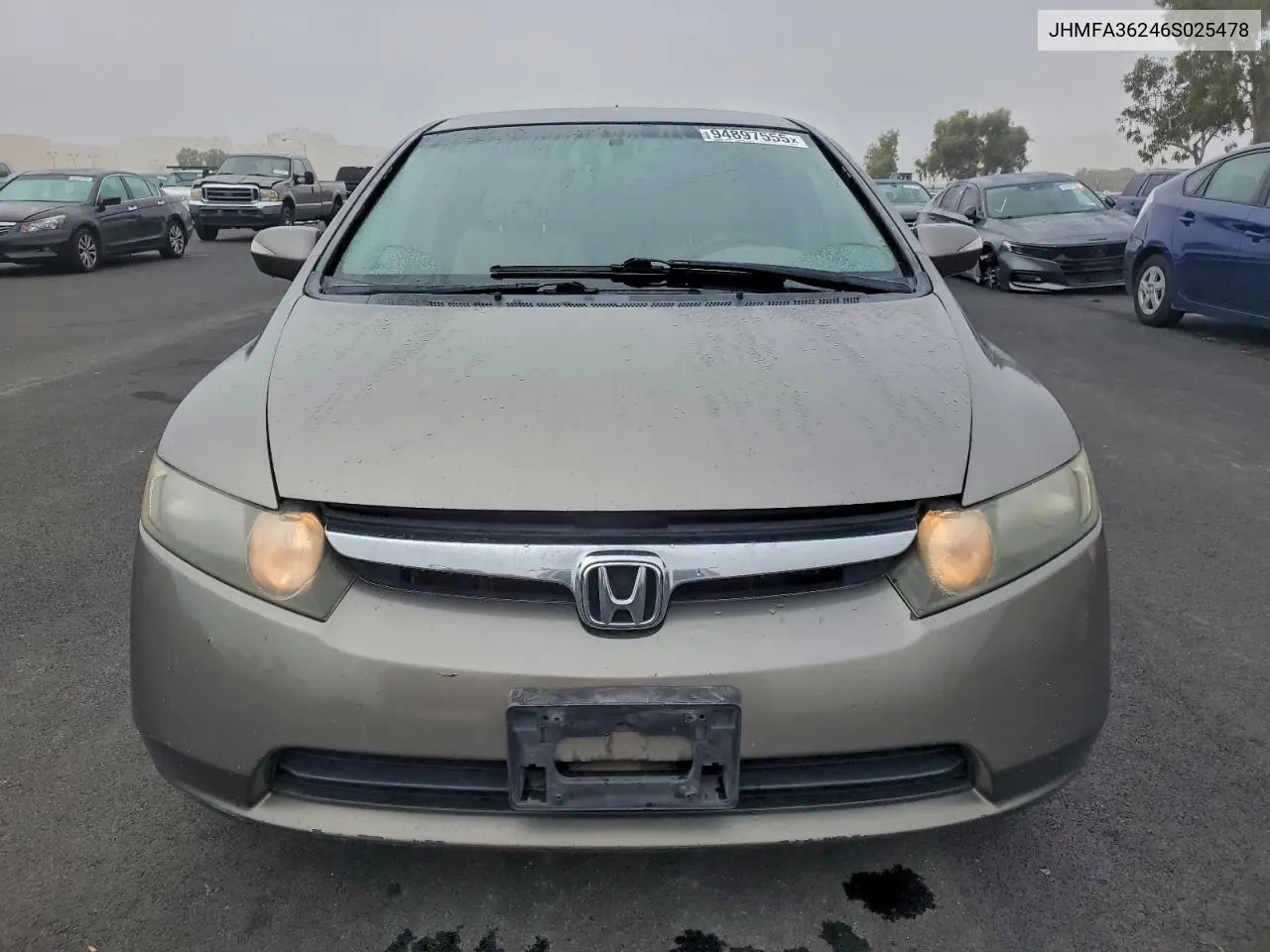 JHMFA36246S025478 2006 Honda Civic Hybrid