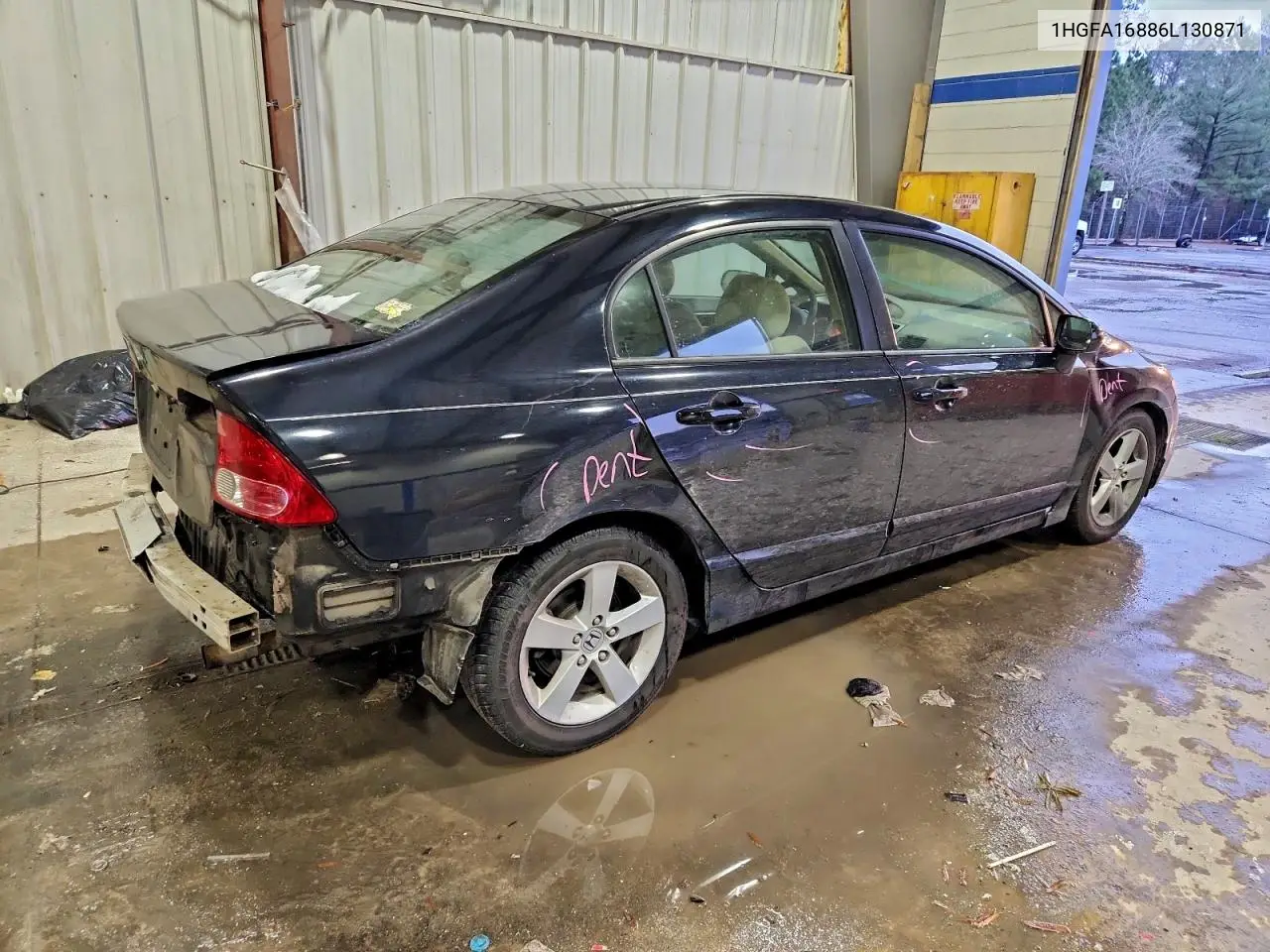 1HGFA16886L130871 2006 Honda Civic Ex