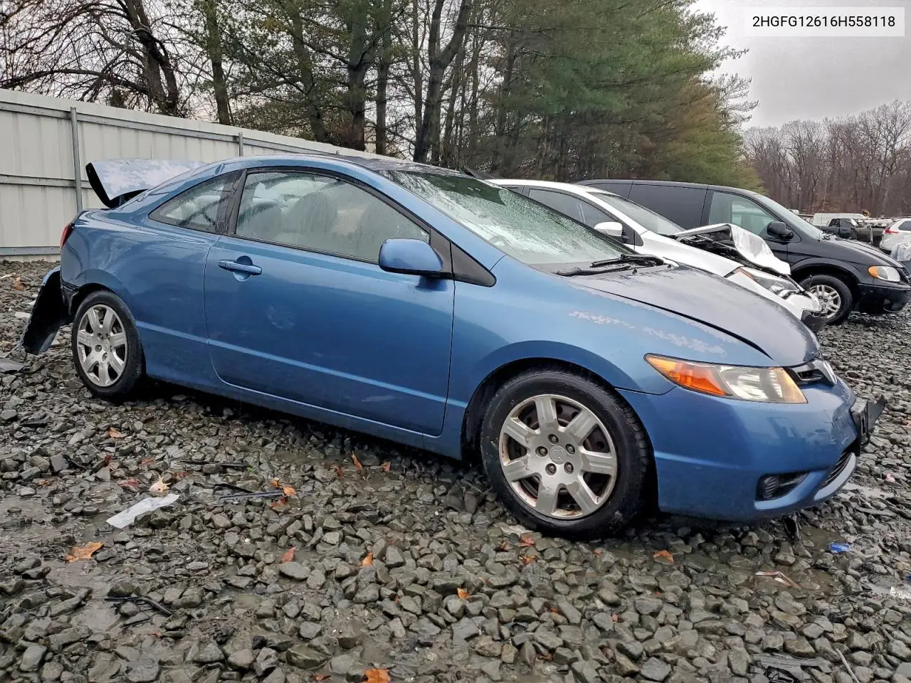 2HGFG12616H558118 2006 Honda Civic Lx