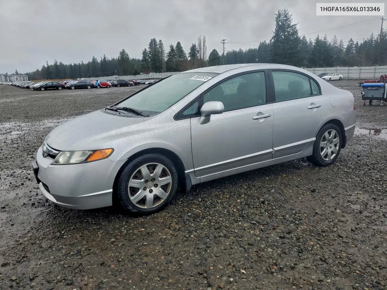 1HGFA165X6L013346 2006 Honda Civic Lx
