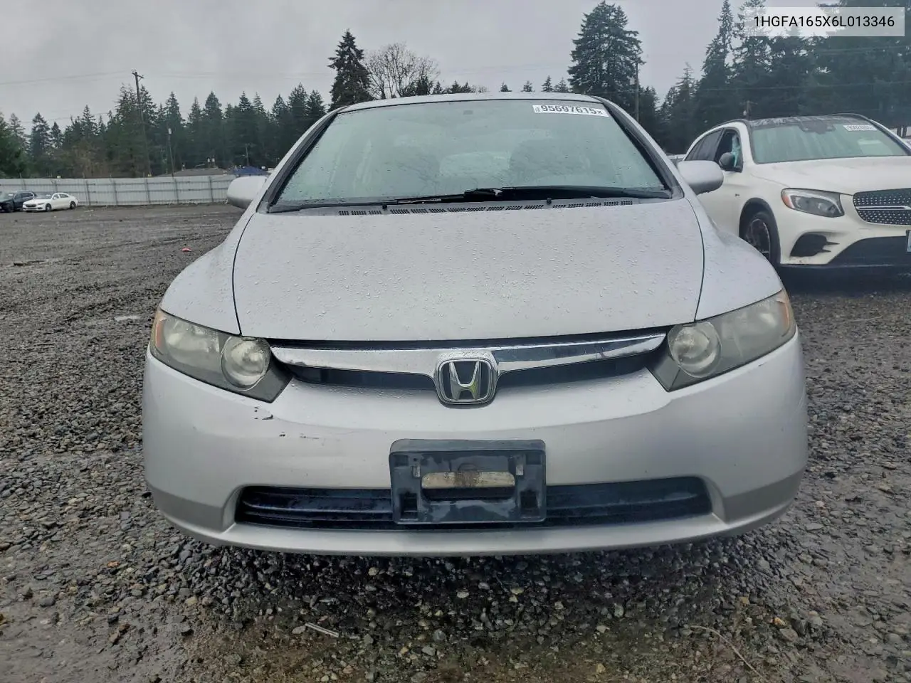 1HGFA165X6L013346 2006 Honda Civic Lx