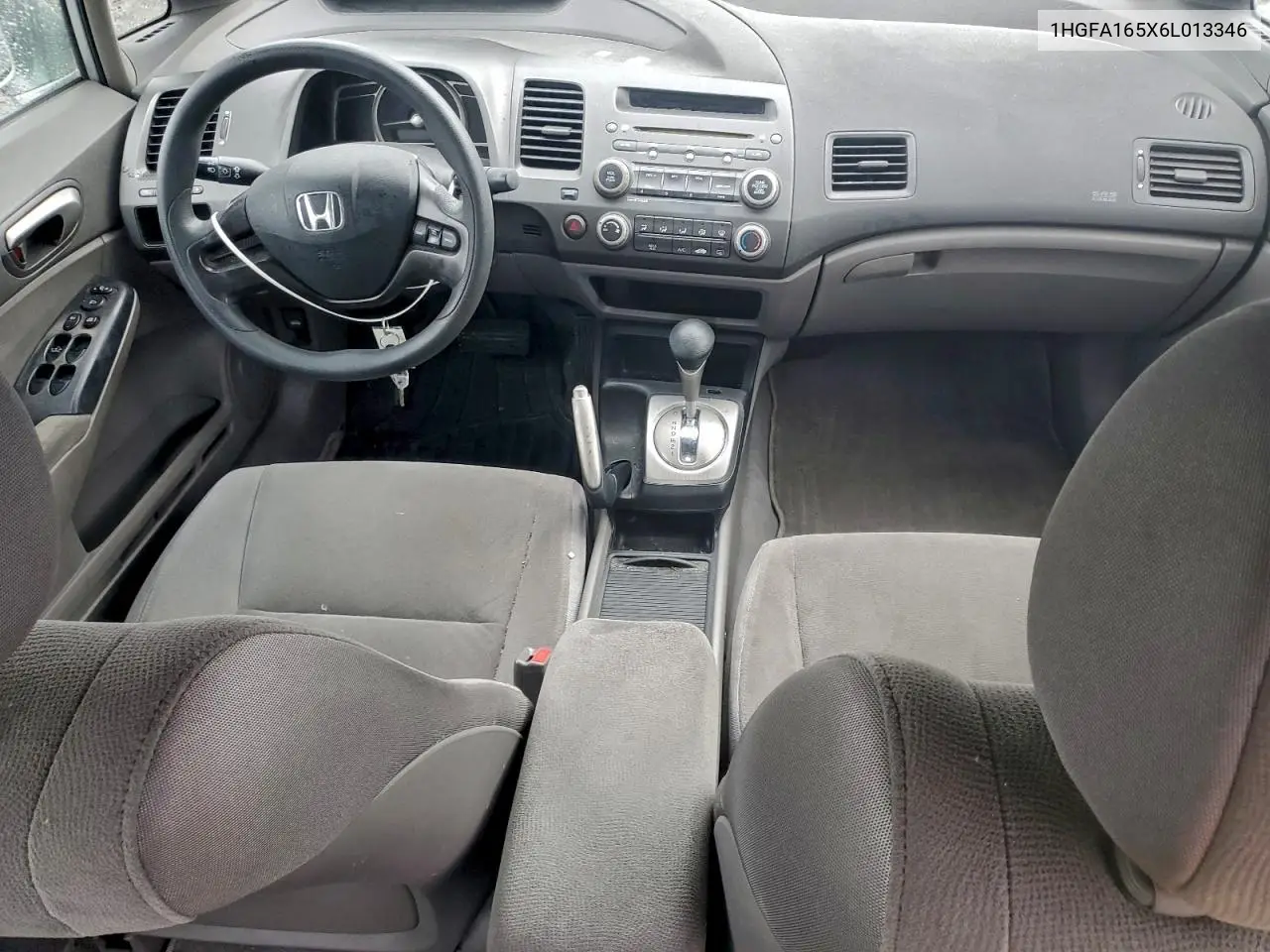 1HGFA165X6L013346 2006 Honda Civic Lx