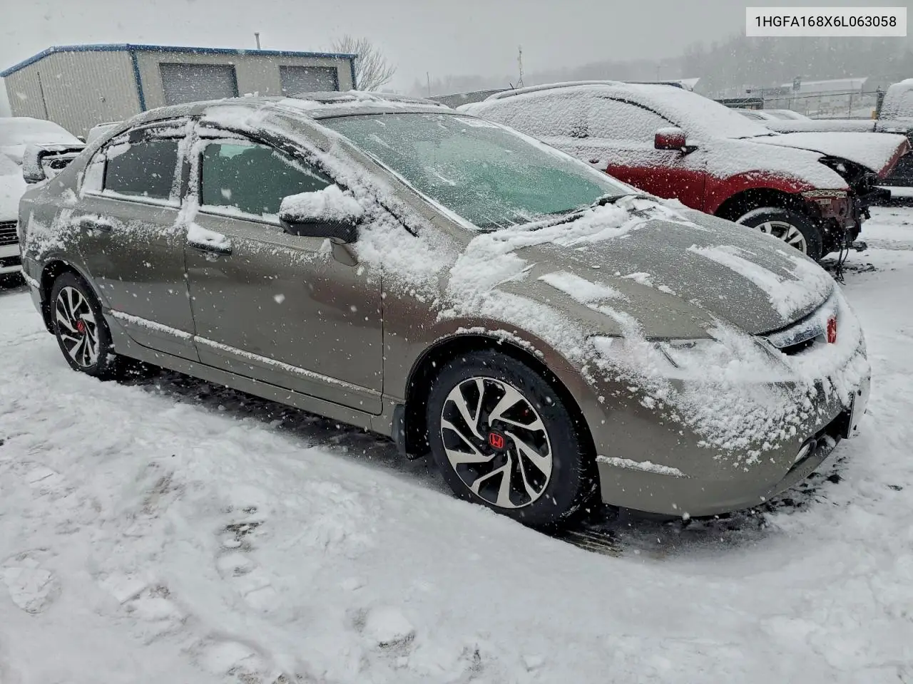 1HGFA168X6L063058 2006 Honda Civic Ex