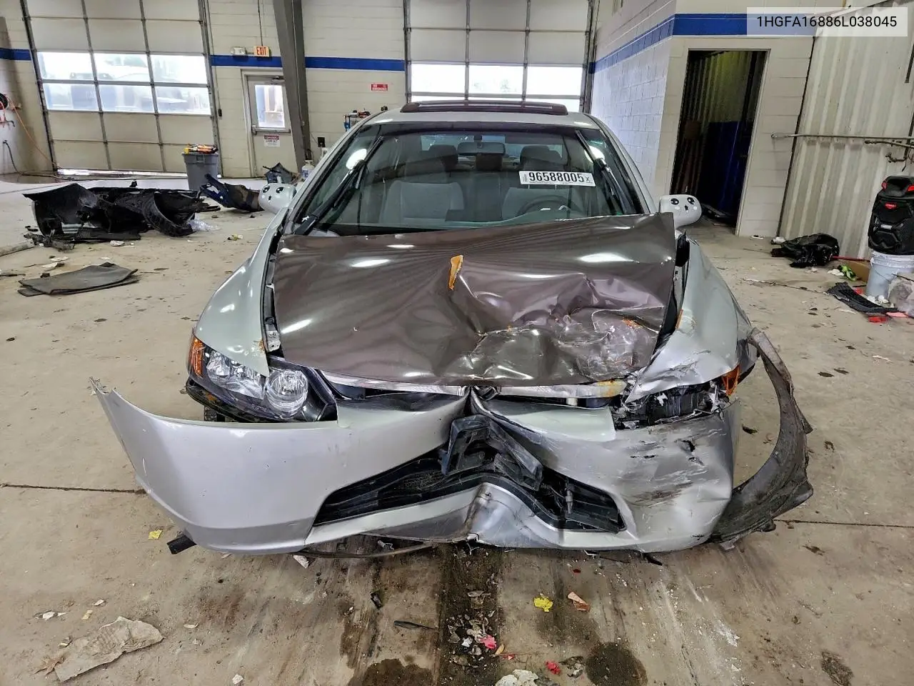 1HGFA16886L038045 2006 Honda Civic Ex