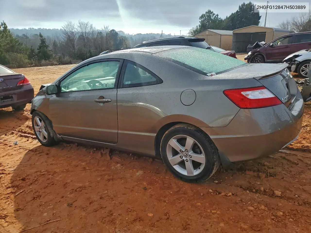 2HGFG12847H503889 2007 Honda Civic Ex