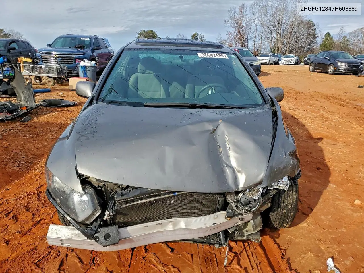 2HGFG12847H503889 2007 Honda Civic Ex