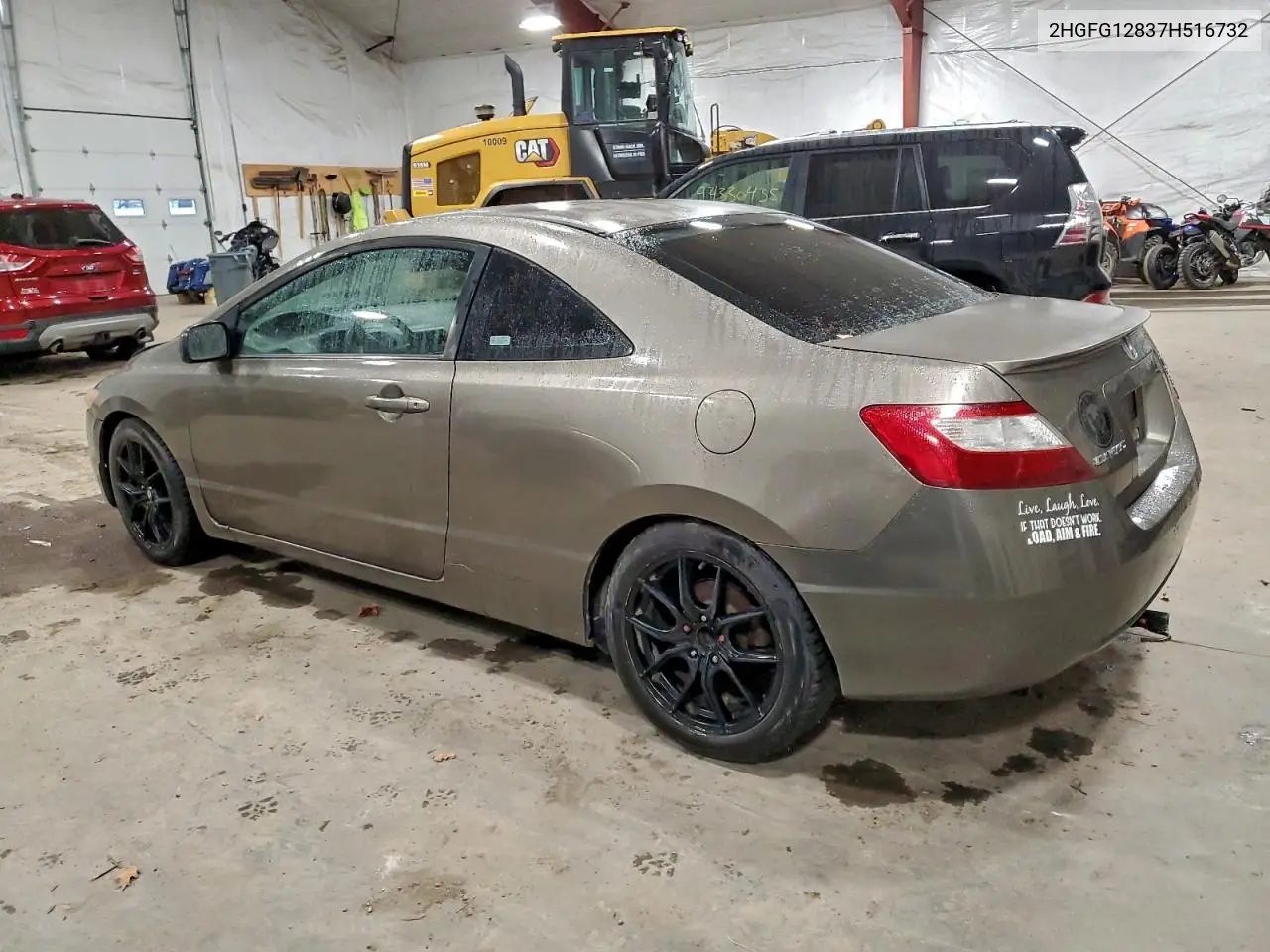 2HGFG12837H516732 2007 Honda Civic Ex