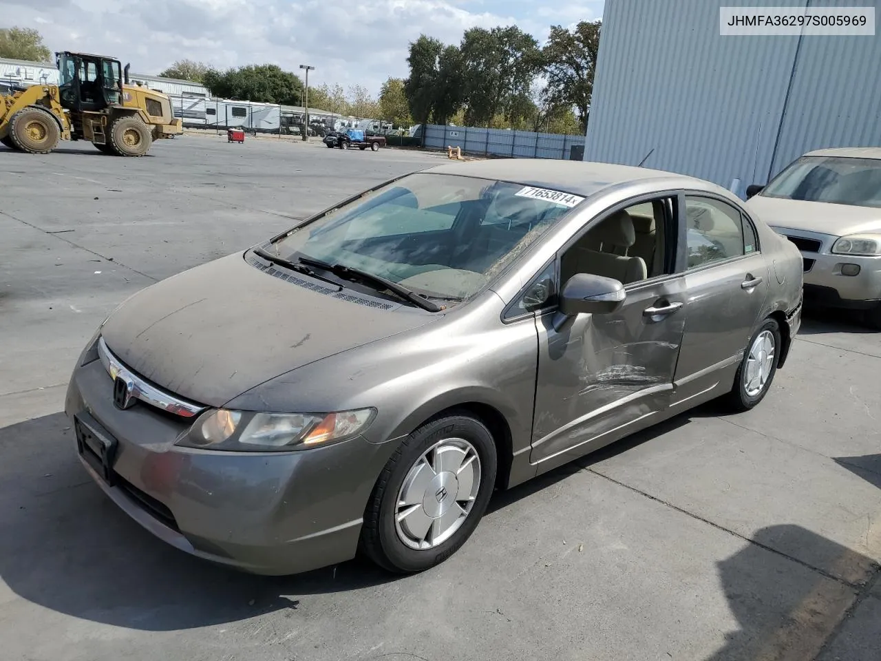 JHMFA36297S005969 2007 Honda Civic Hybrid