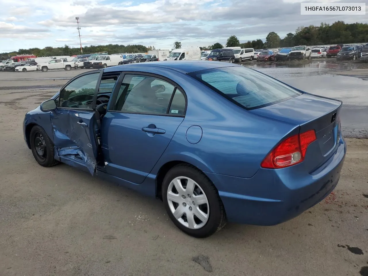 1HGFA16567L073013 2007 Honda Civic Lx