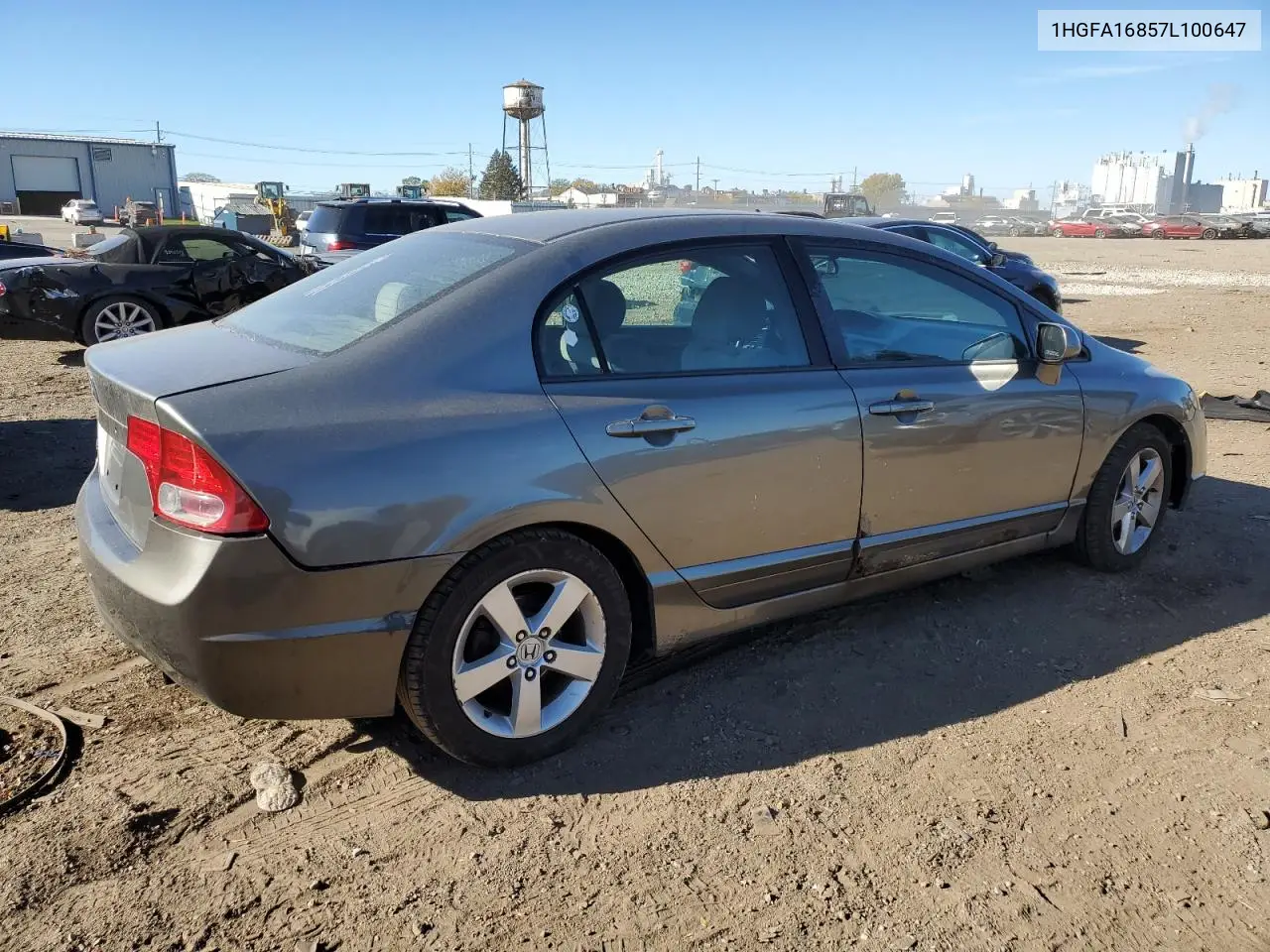 1HGFA16857L100647 2007 Honda Civic Ex