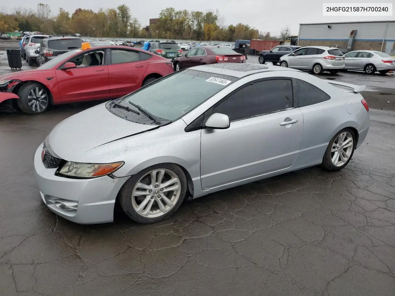 2HGFG21587H700240 2007 Honda Civic Si