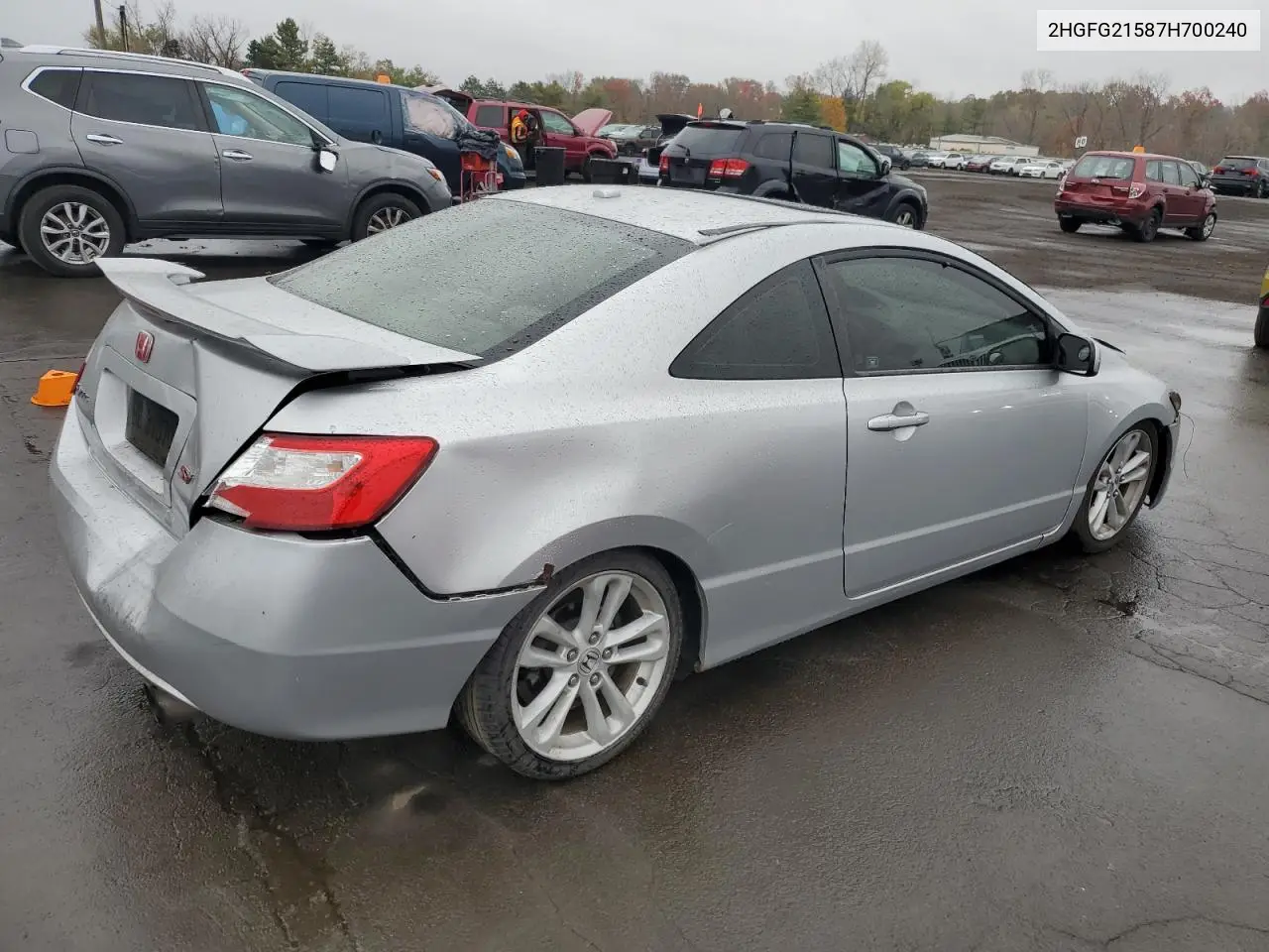 2HGFG21587H700240 2007 Honda Civic Si