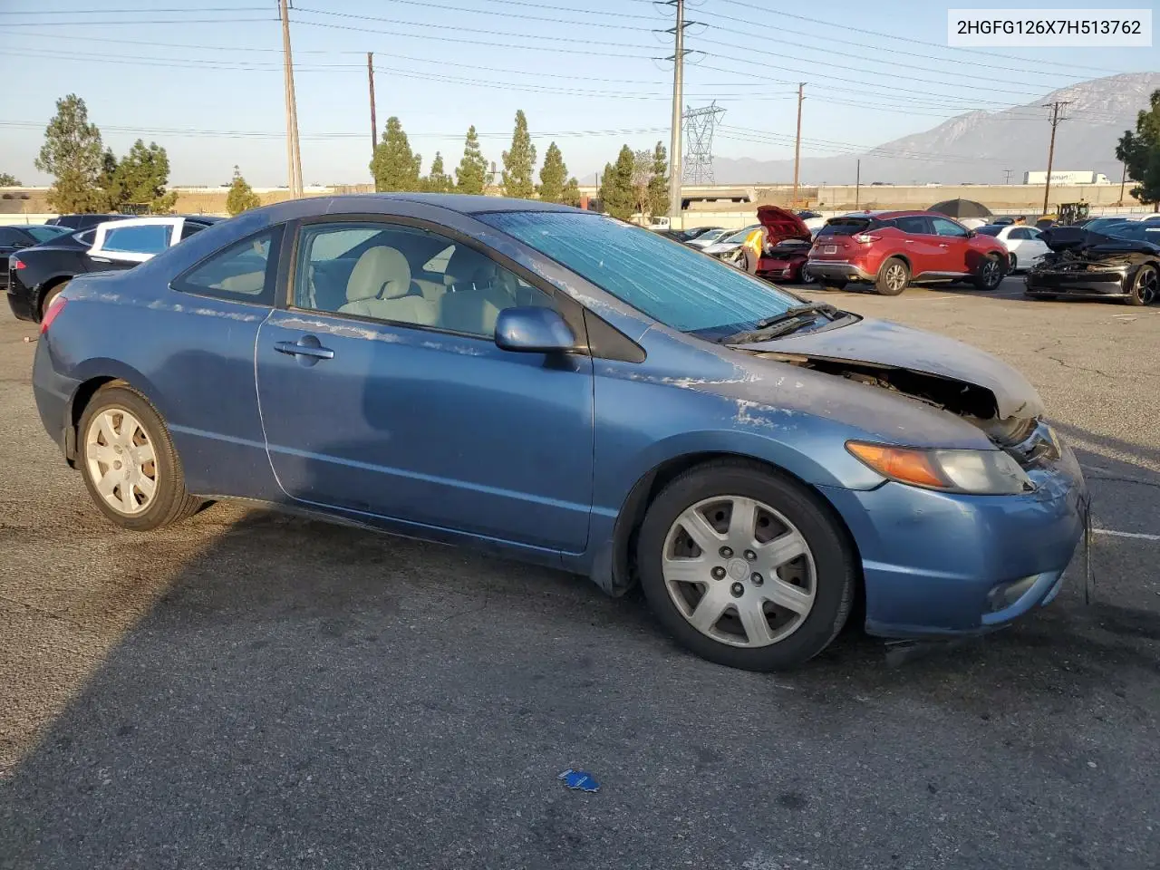 2HGFG126X7H513762 2007 Honda Civic Lx