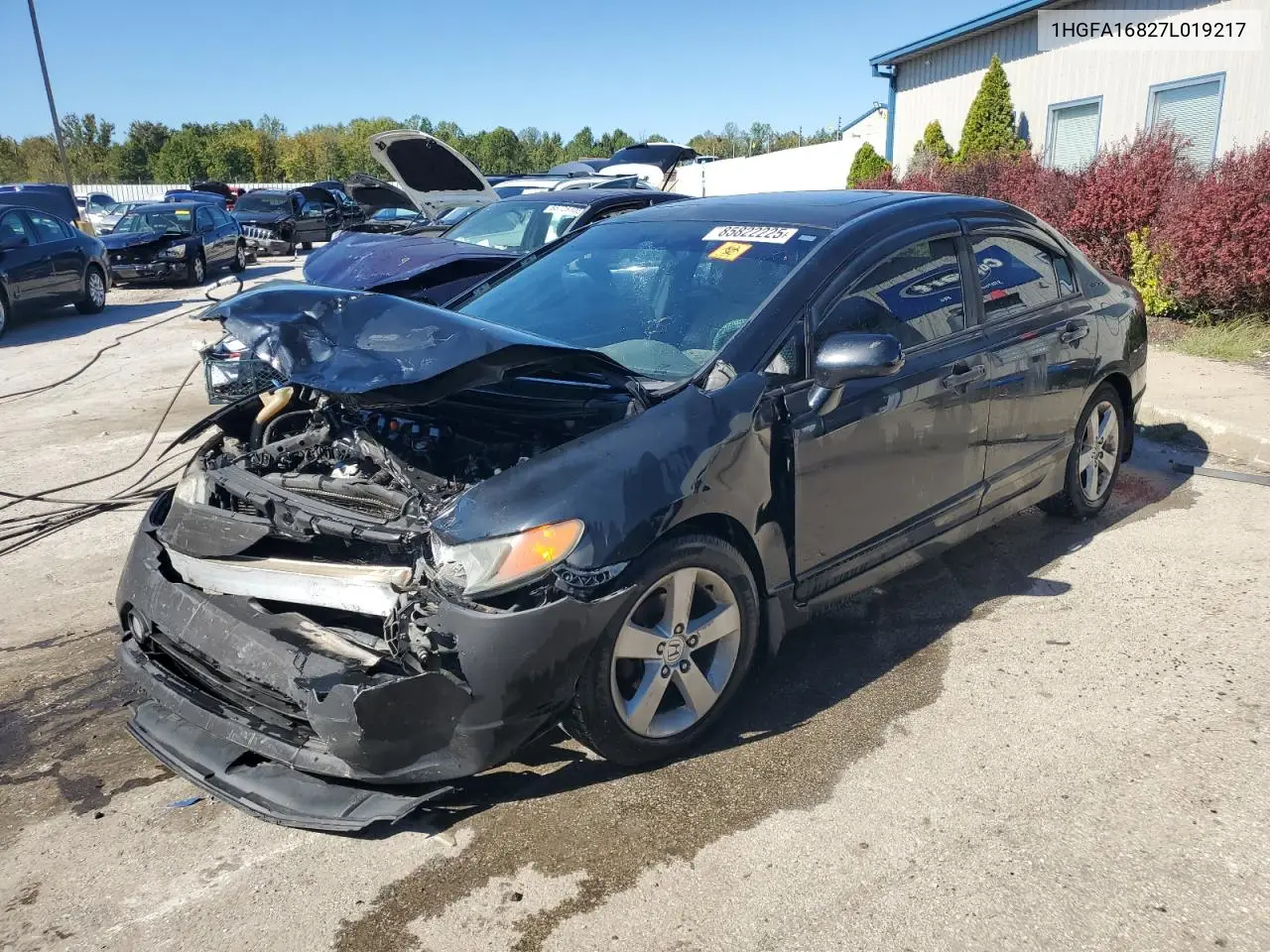 1HGFA16827L019217 2007 Honda Civic Ex