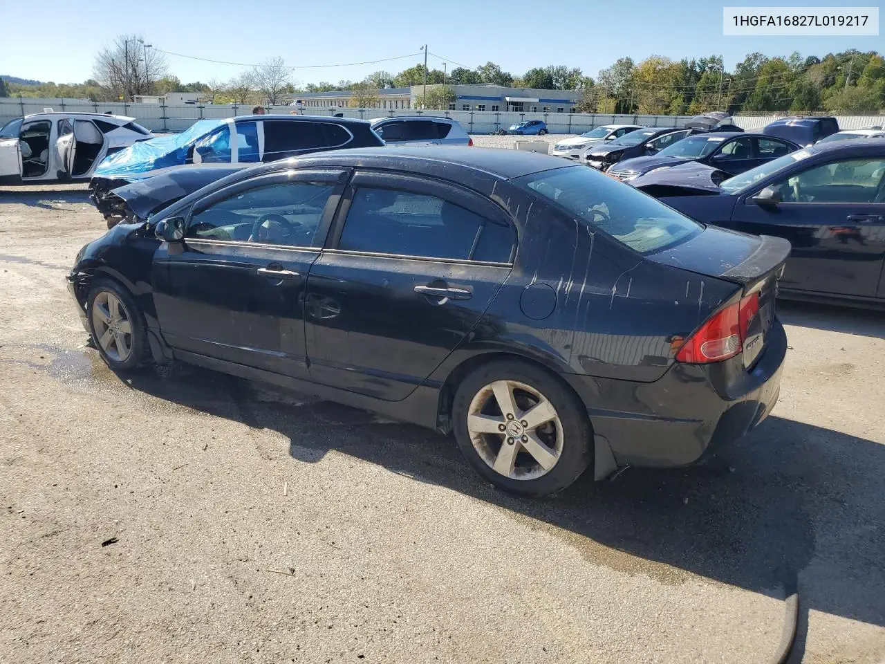 1HGFA16827L019217 2007 Honda Civic Ex