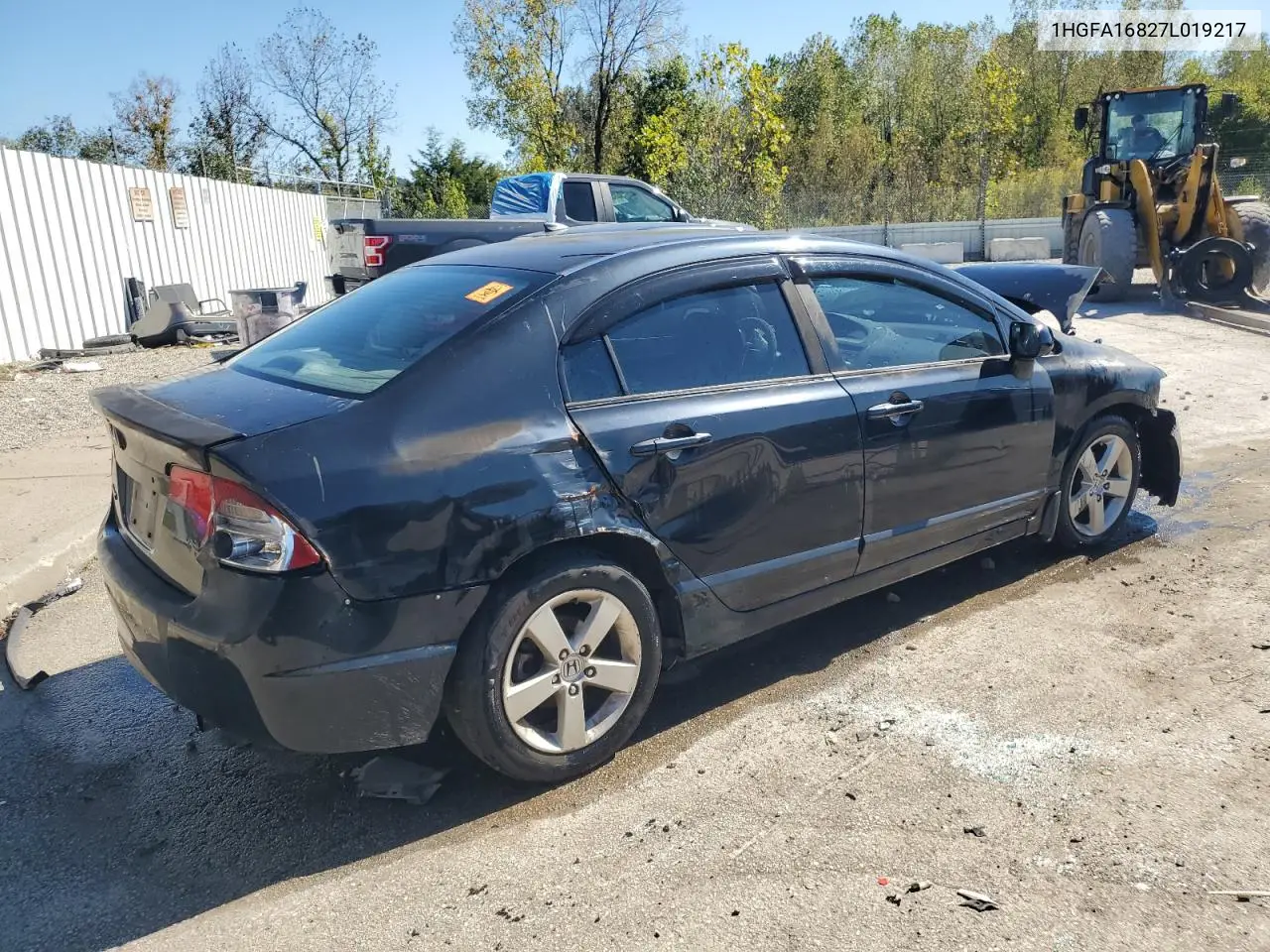1HGFA16827L019217 2007 Honda Civic Ex