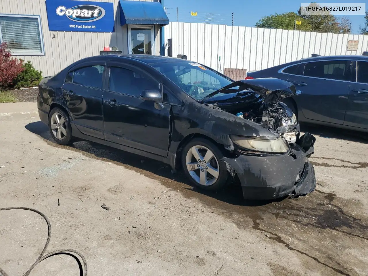 1HGFA16827L019217 2007 Honda Civic Ex