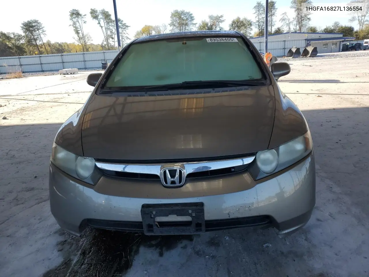 1HGFA16827L136554 2007 Honda Civic Ex