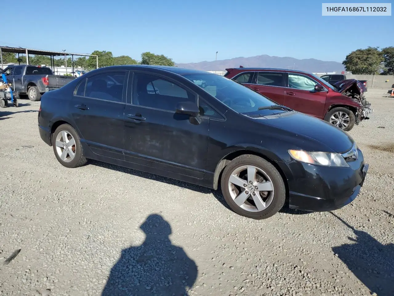 1HGFA16867L112032 2007 Honda Civic Ex
