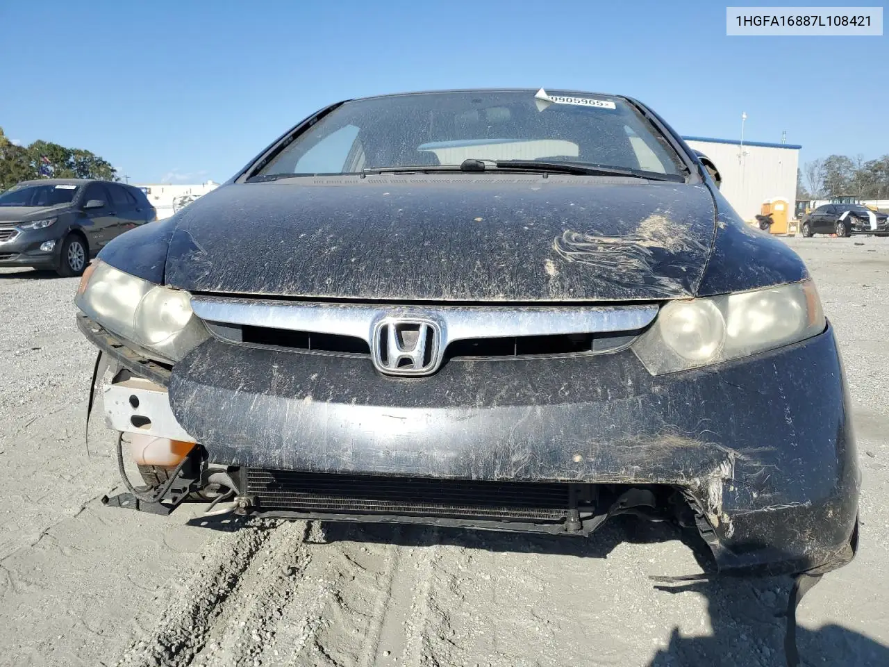 1HGFA16887L108421 2007 Honda Civic Ex