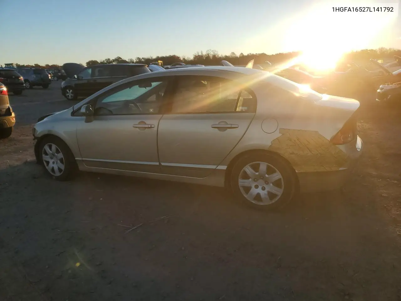 1HGFA16527L141792 2007 Honda Civic Lx