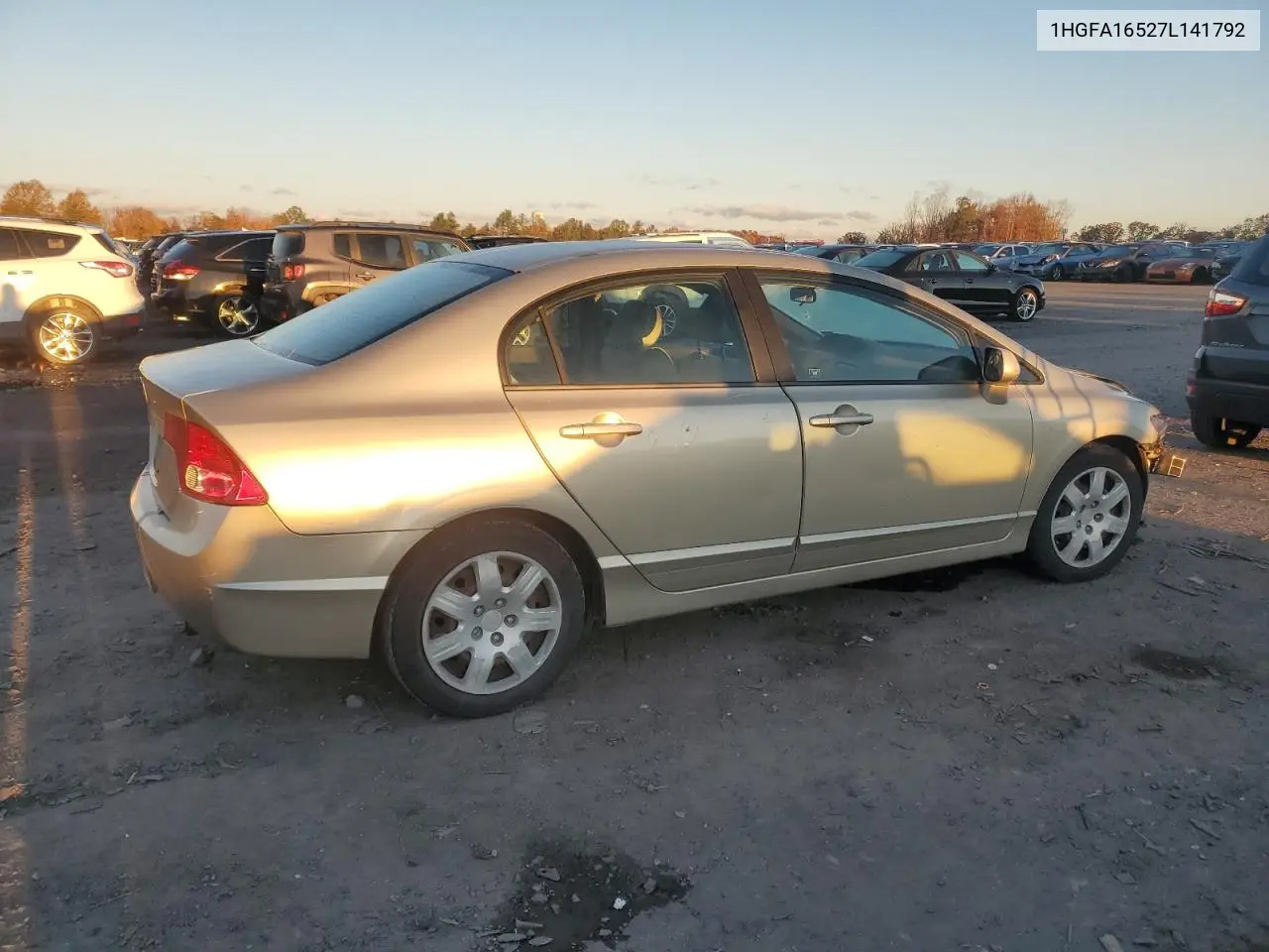 1HGFA16527L141792 2007 Honda Civic Lx