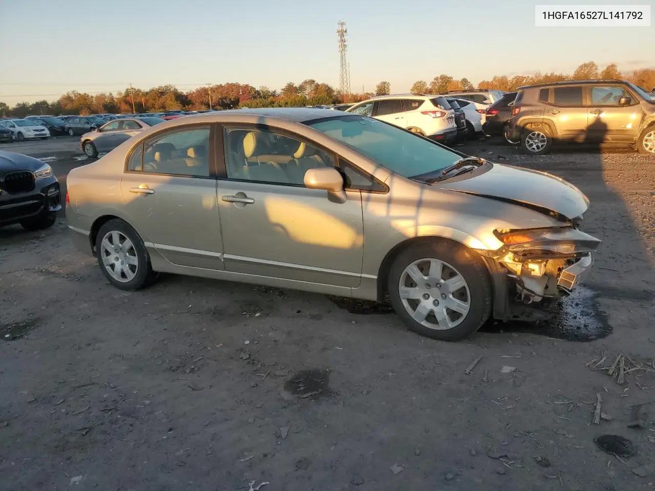 1HGFA16527L141792 2007 Honda Civic Lx