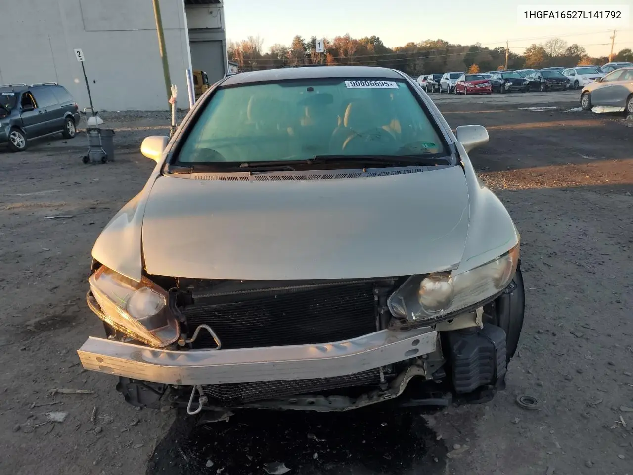 1HGFA16527L141792 2007 Honda Civic Lx