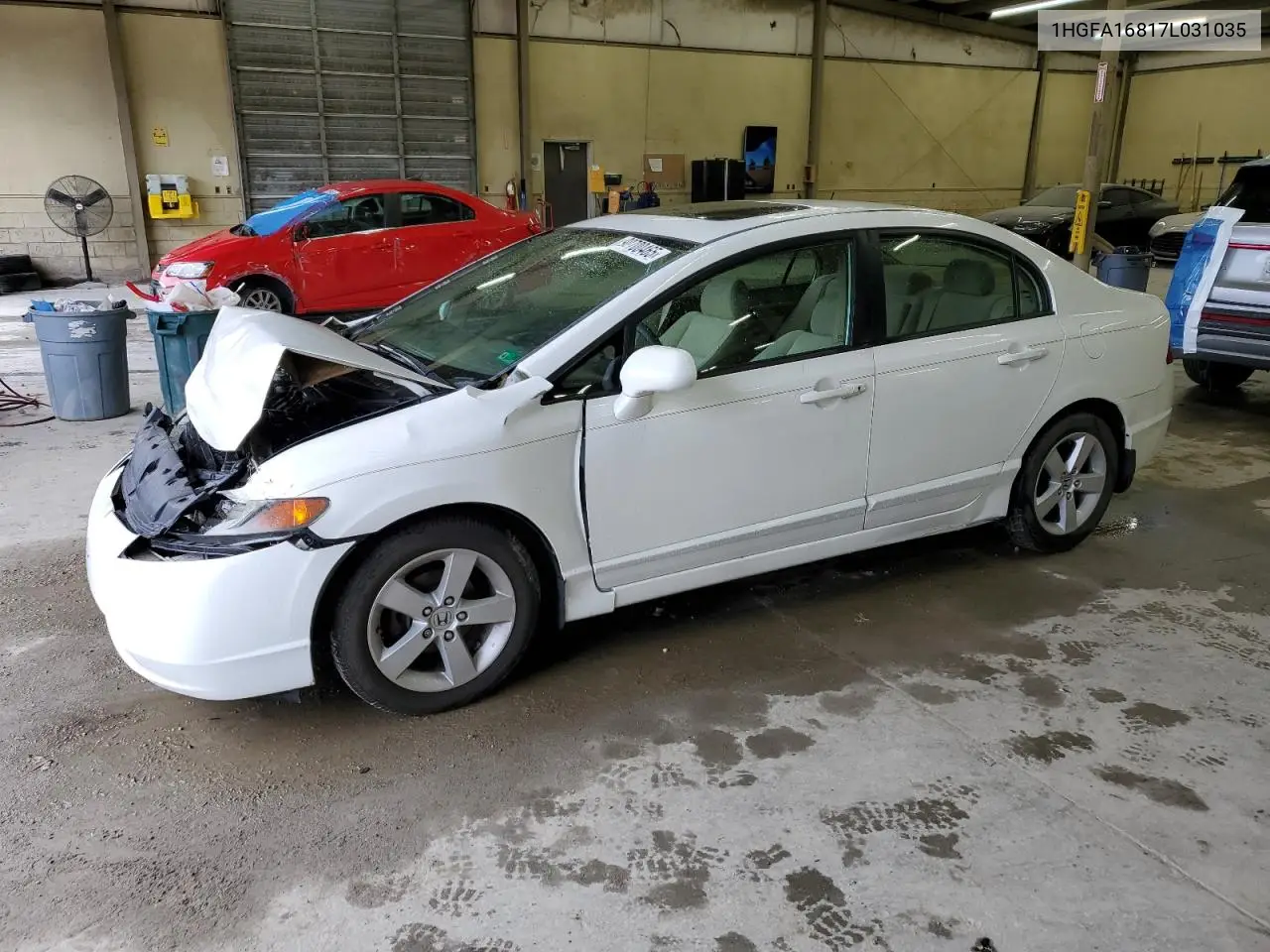 1HGFA16817L031035 2007 Honda Civic Ex