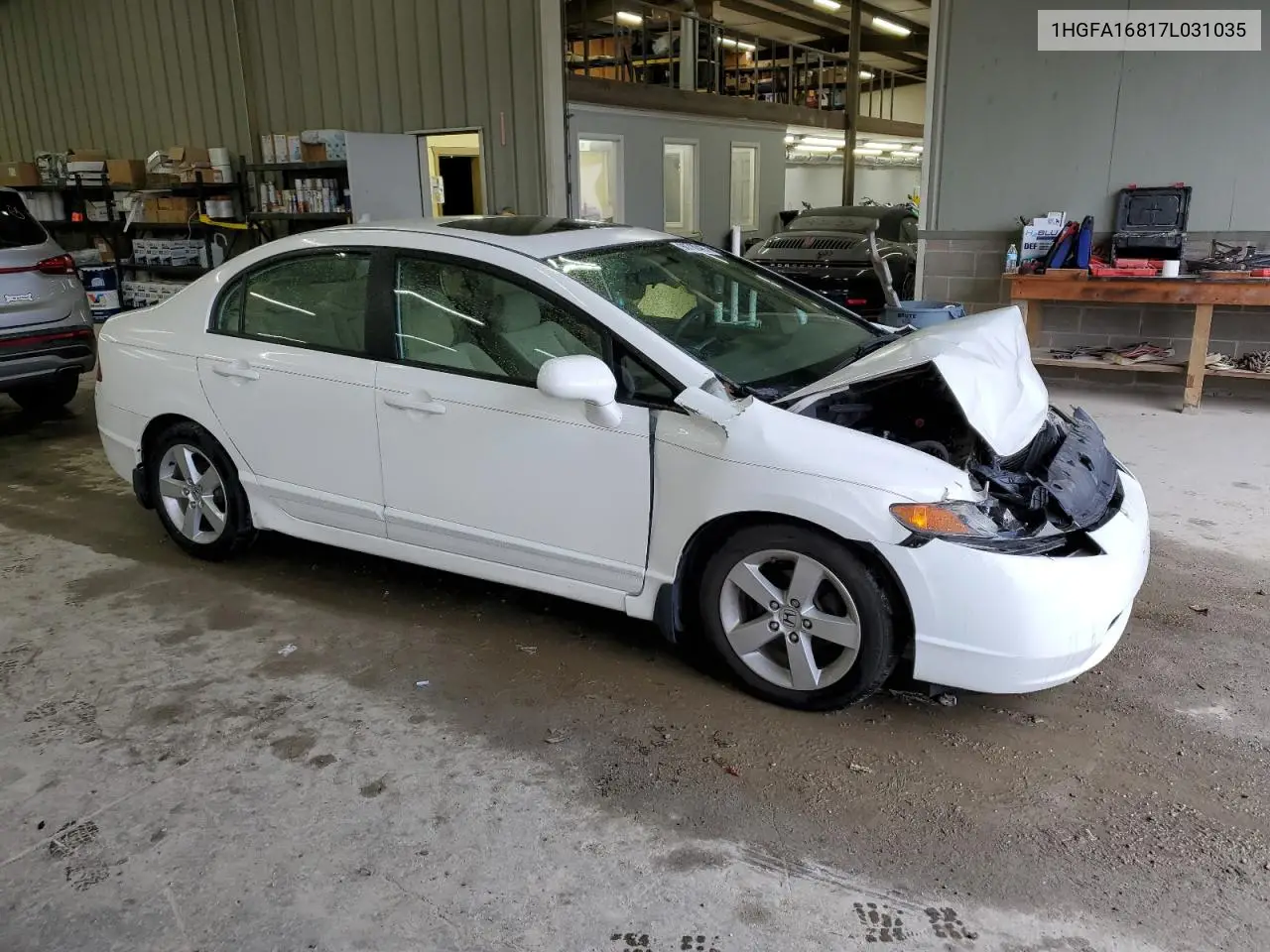 1HGFA16817L031035 2007 Honda Civic Ex