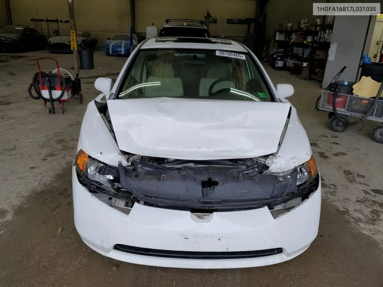 1HGFA16817L031035 2007 Honda Civic Ex