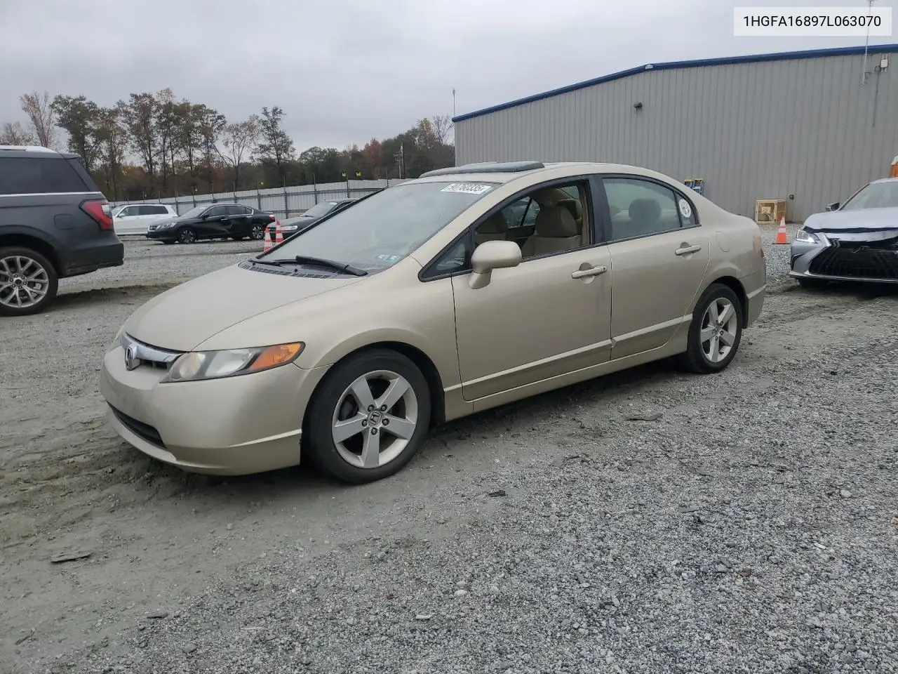 1HGFA16897L063070 2007 Honda Civic Ex