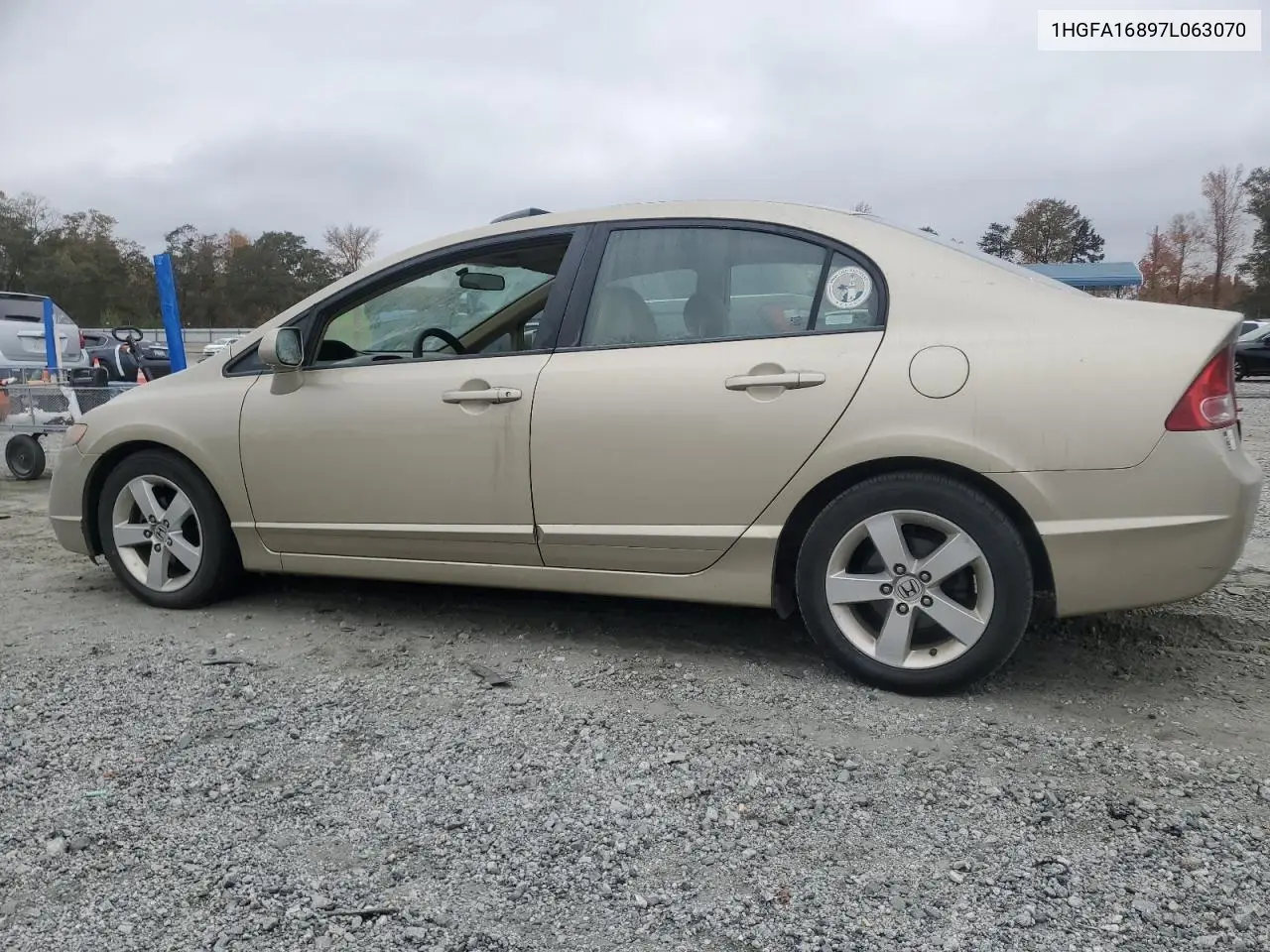1HGFA16897L063070 2007 Honda Civic Ex