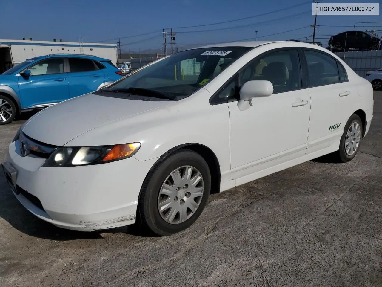 1HGFA46577L000704 2007 Honda Civic Gx