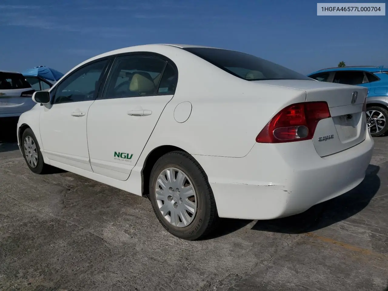 1HGFA46577L000704 2007 Honda Civic Gx