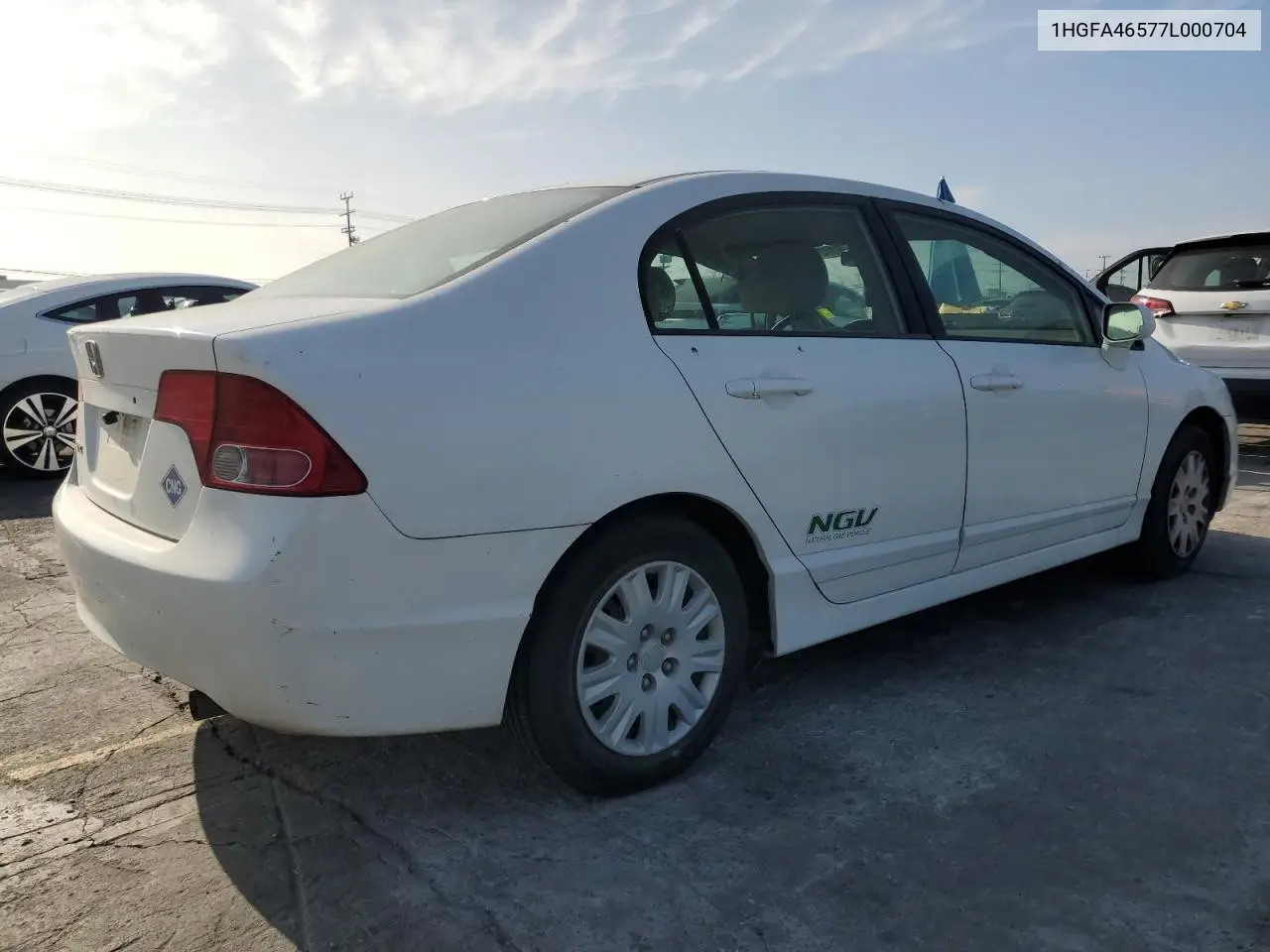 1HGFA46577L000704 2007 Honda Civic Gx