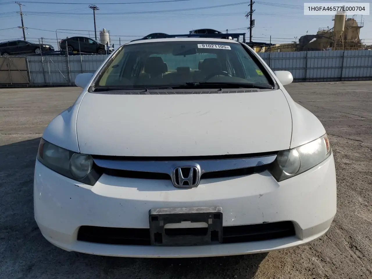 1HGFA46577L000704 2007 Honda Civic Gx