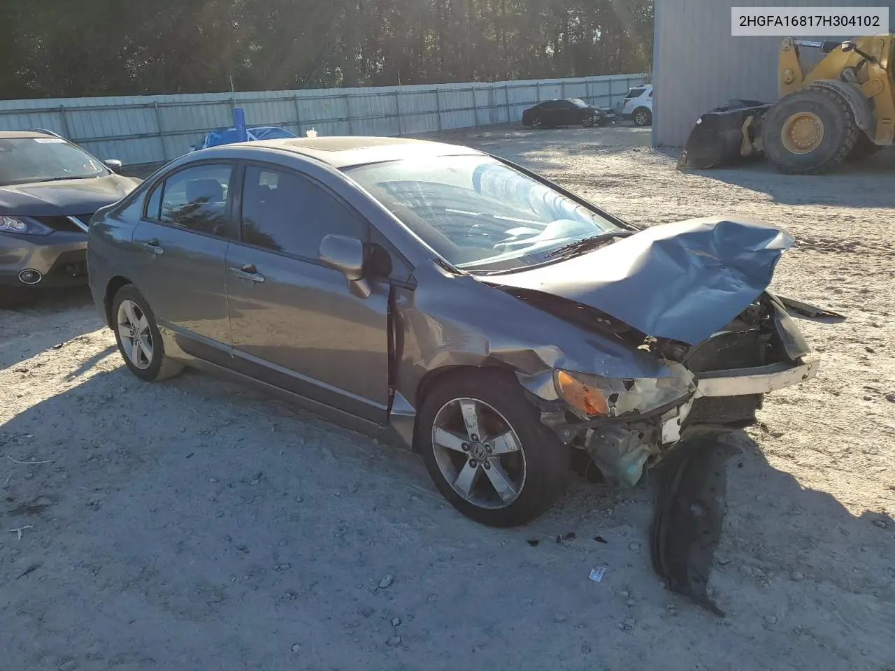 2HGFA16817H304102 2007 Honda Civic Ex