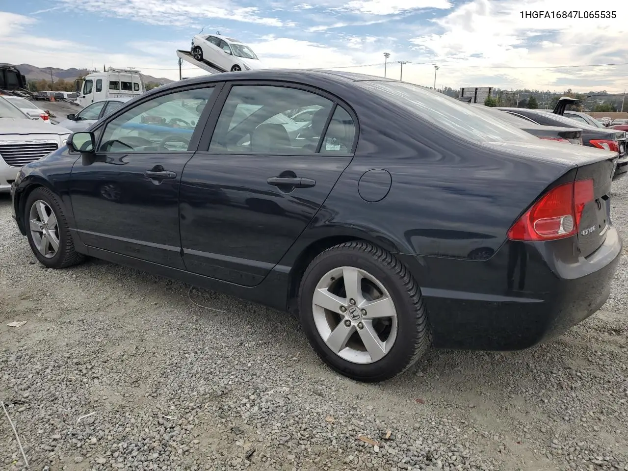 1HGFA16847L065535 2007 Honda Civic Ex