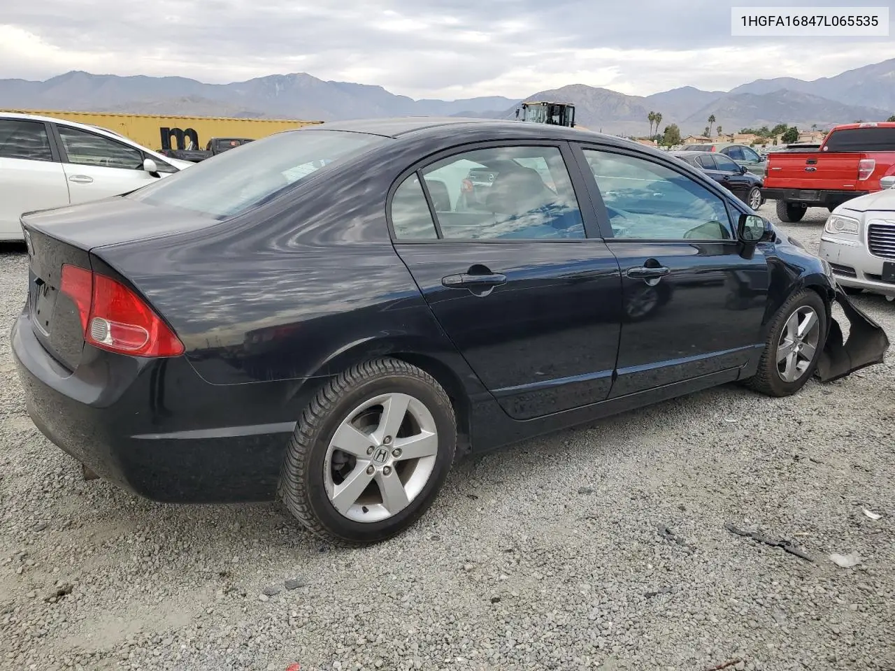 1HGFA16847L065535 2007 Honda Civic Ex