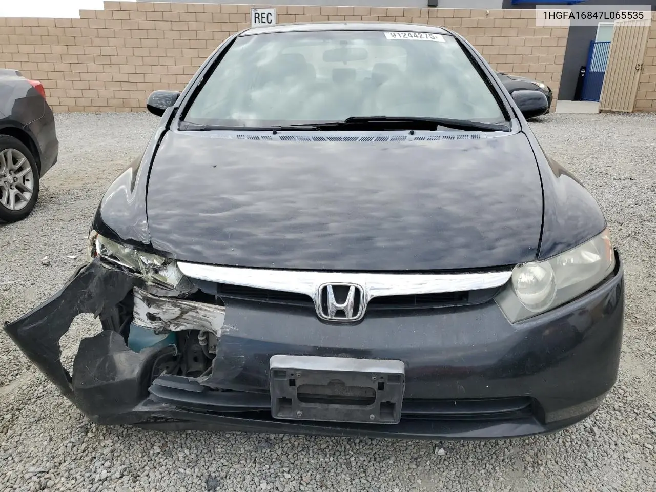 1HGFA16847L065535 2007 Honda Civic Ex
