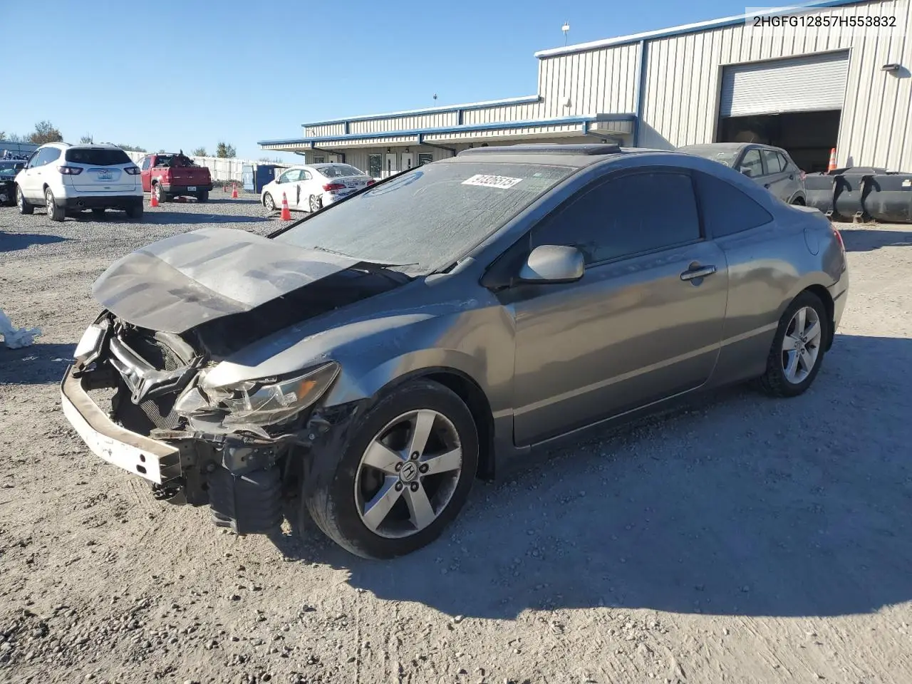 2HGFG12857H553832 2007 Honda Civic Ex