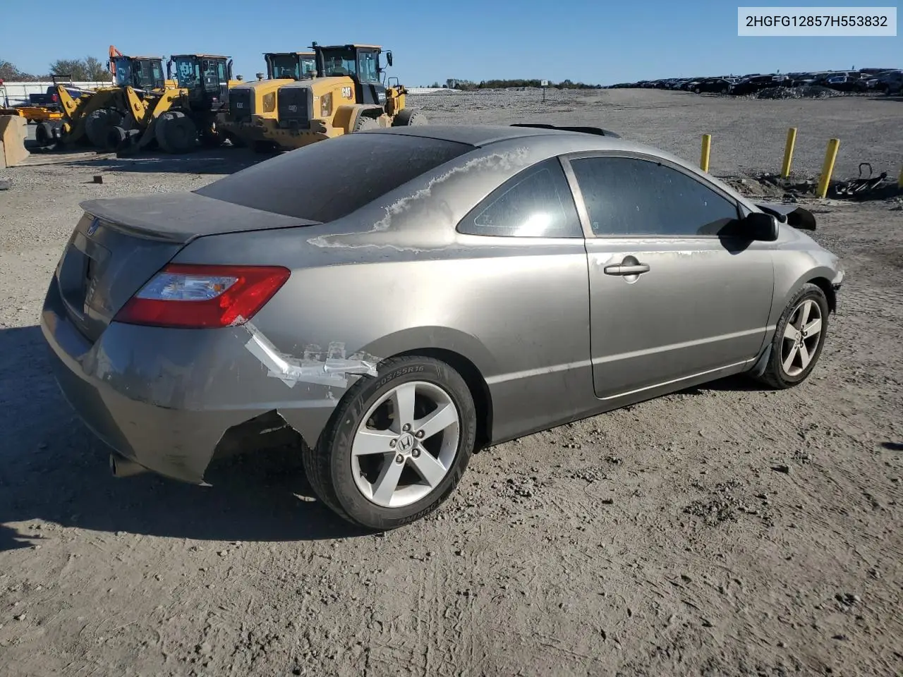 2HGFG12857H553832 2007 Honda Civic Ex