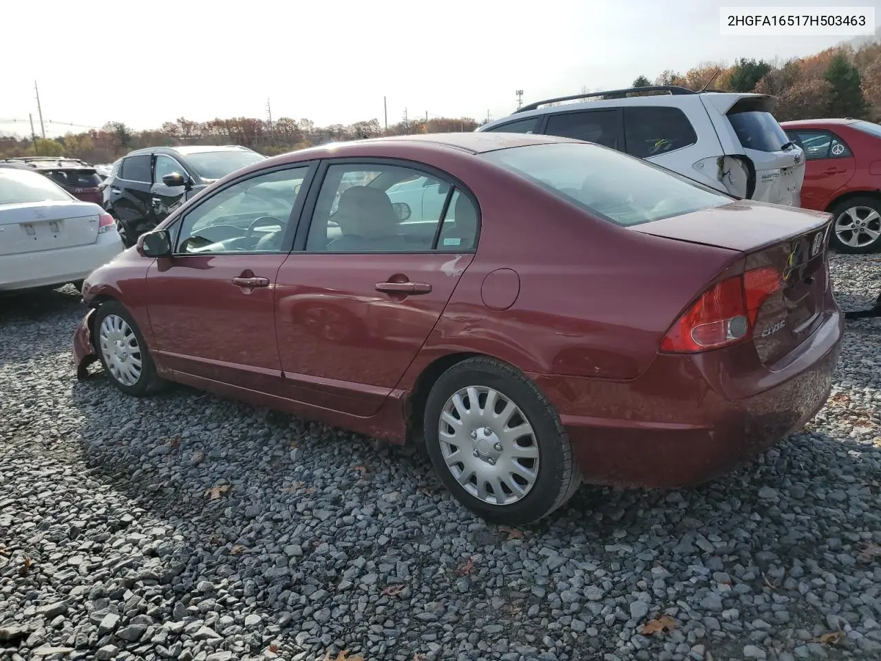 2HGFA16517H503463 2007 Honda Civic Lx