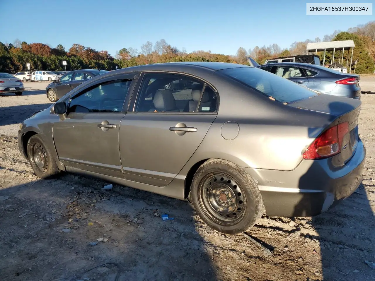 2HGFA16537H300347 2007 Honda Civic Lx