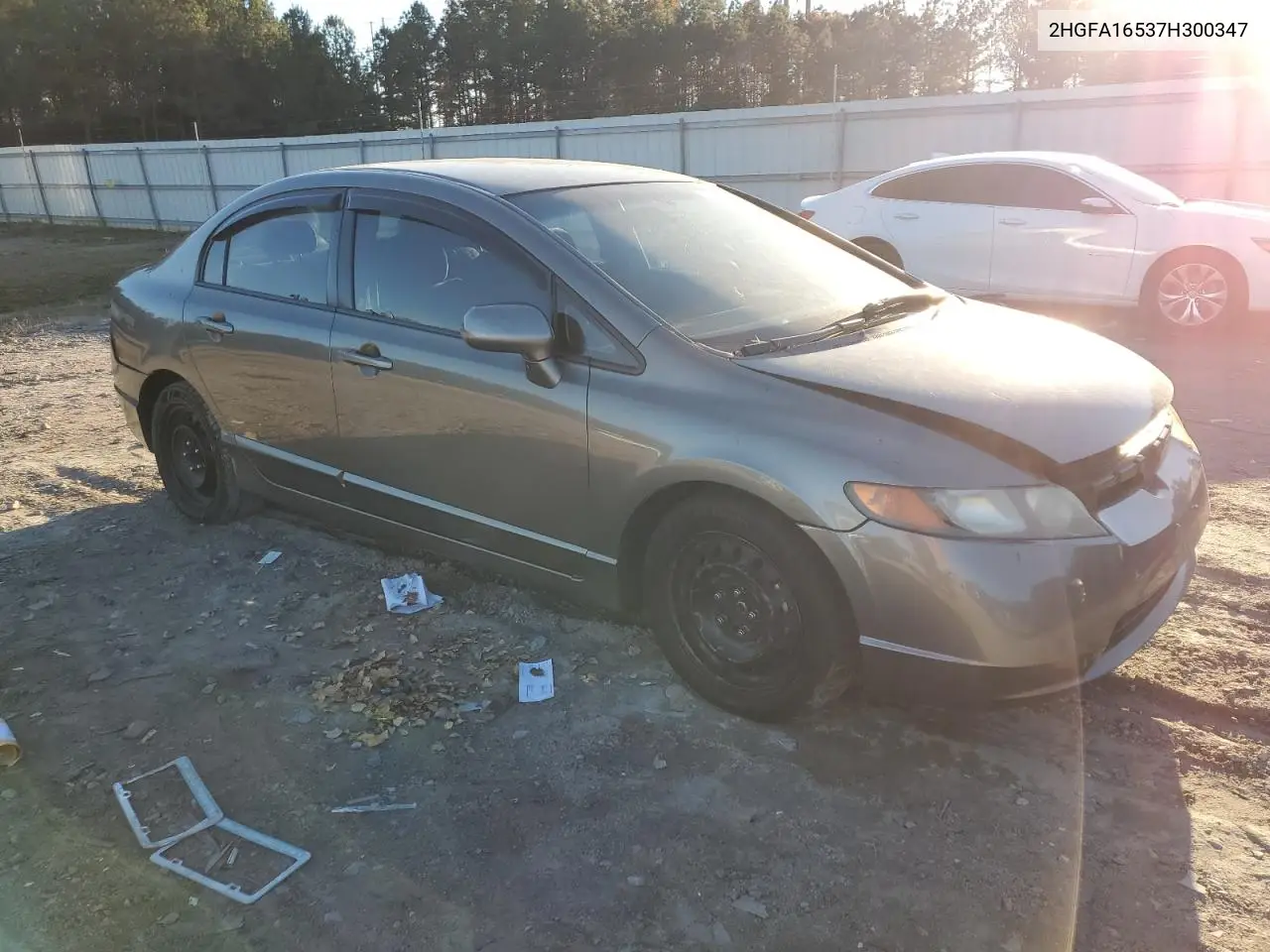 2HGFA16537H300347 2007 Honda Civic Lx