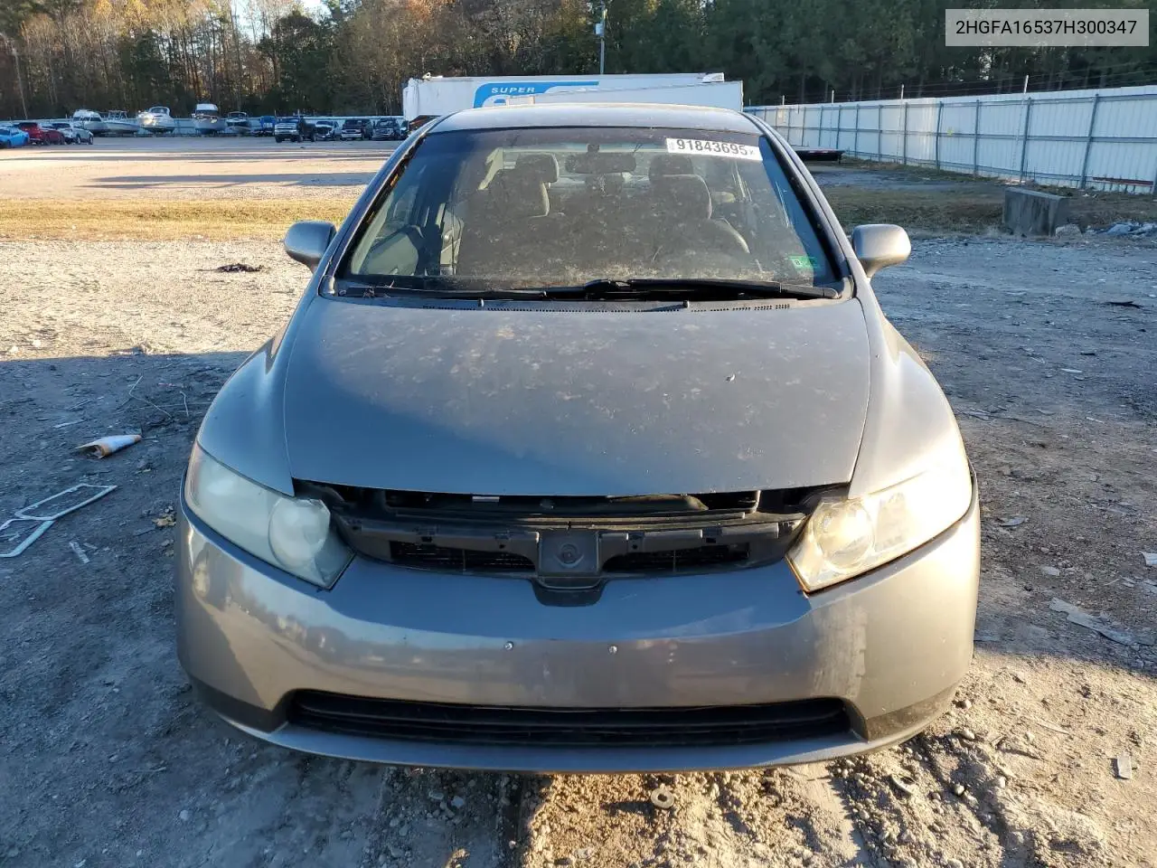 2HGFA16537H300347 2007 Honda Civic Lx