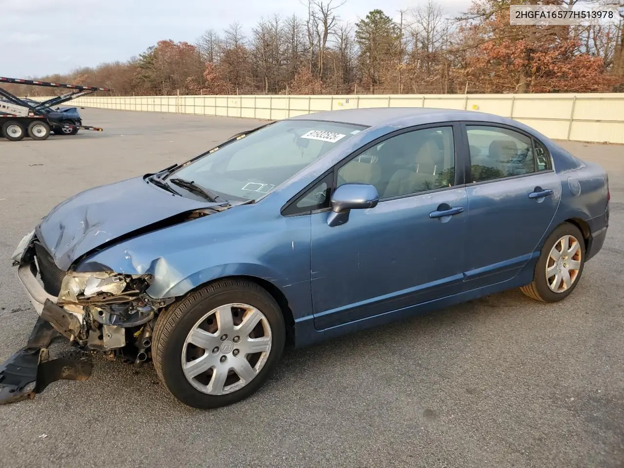2HGFA16577H513978 2007 Honda Civic Lx