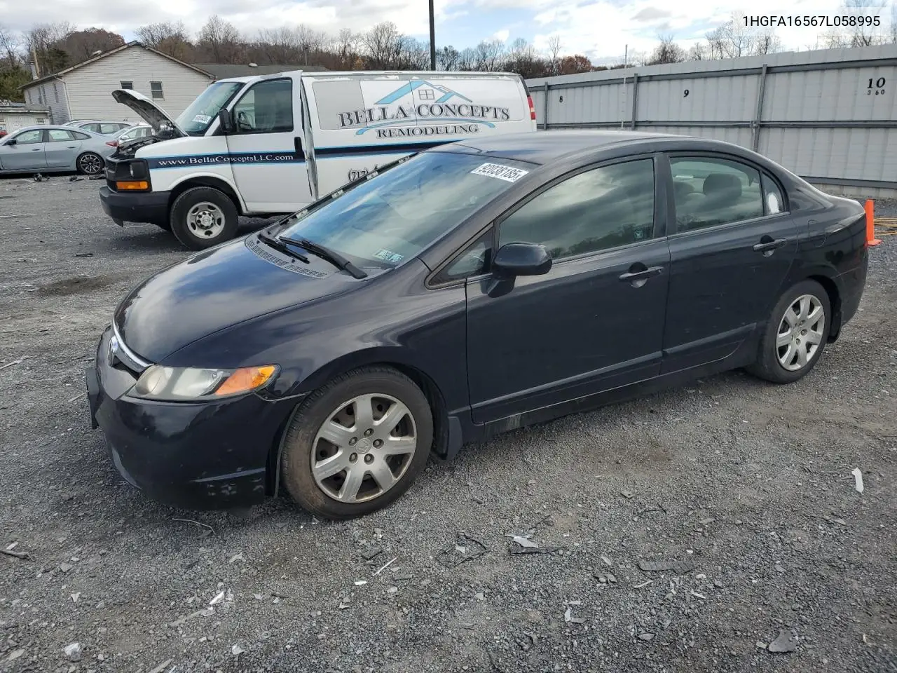 1HGFA16567L058995 2007 Honda Civic Lx