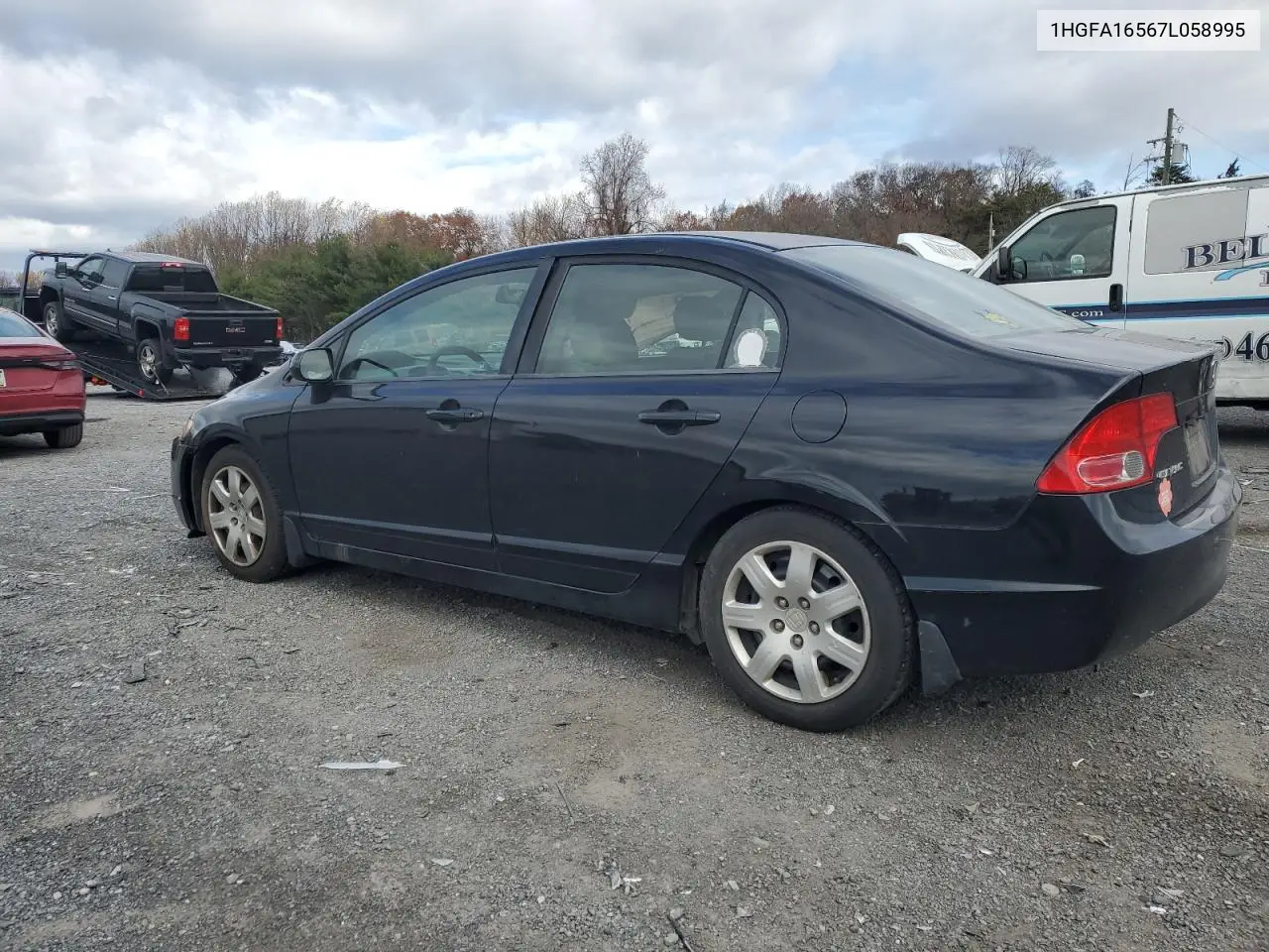 1HGFA16567L058995 2007 Honda Civic Lx